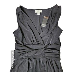 Ann Taylor LOFT (NEW) Black Wrap Dress